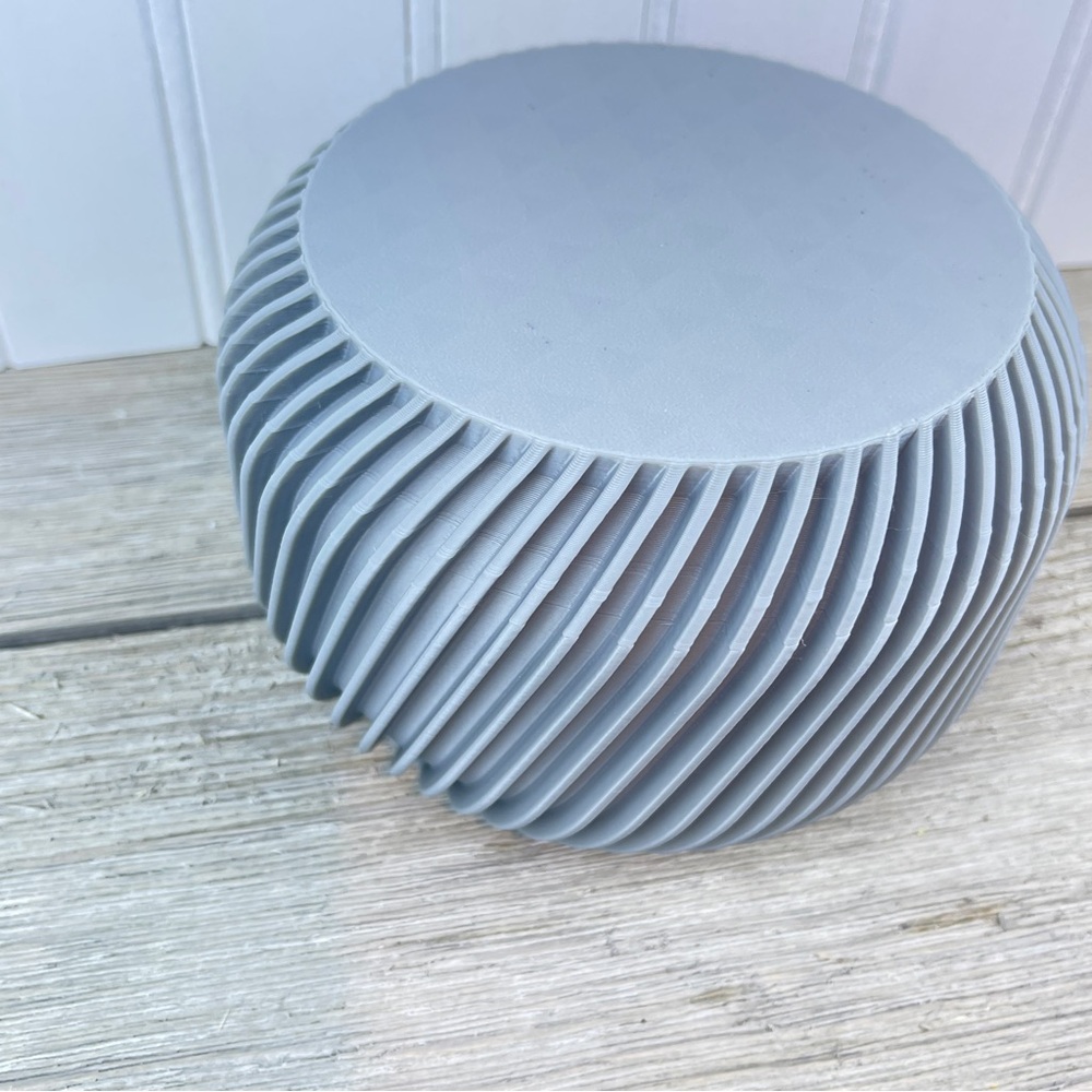 Lidded Storage Bin, The Toka Storage Container, Desk Organizer - Picture 3 of 4